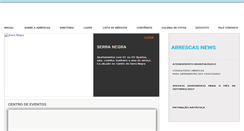 Desktop Screenshot of abrescas.com.br